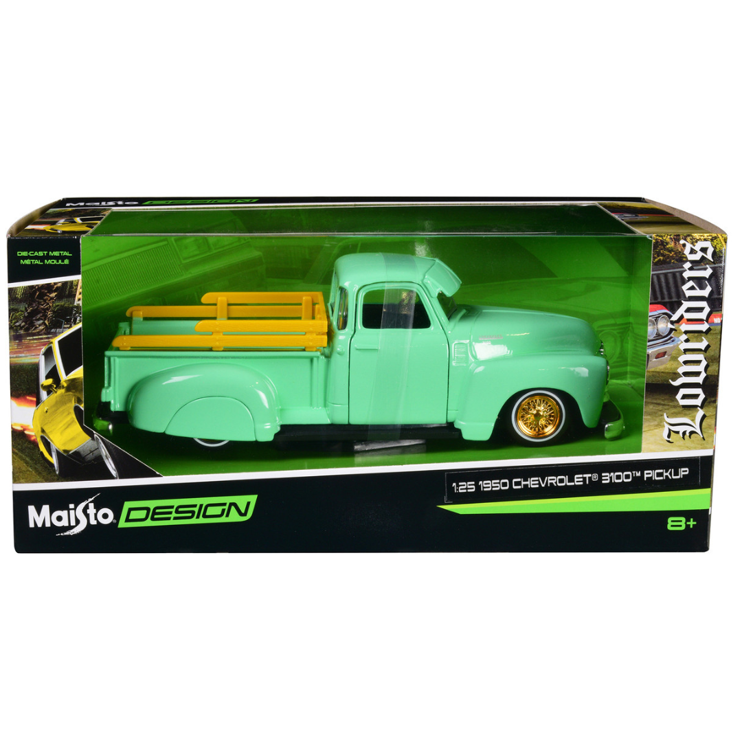 1950 Chevrolet 3100 Pickup Truck Lowrider "Lowriders" Series 1/24 Diecast Model Car