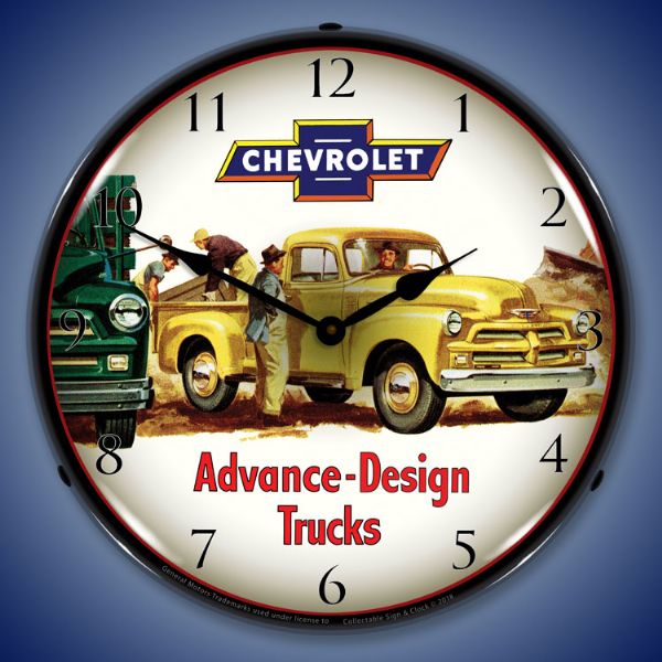 1954-chevrolet-truck-lighted-clock