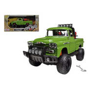 1958-chevrolet-apache-fleetside-pickup-truck-off-road-green-1-24-diecast-model