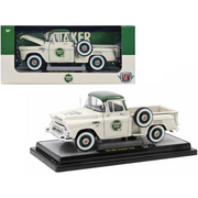 1958-gmc-stepside-pickup-truck-light-beige-with-green-top-quaker-state-limited-edition-to-6650-pieces-worldwide-1-24-diecast-model-car-by-m2-machines