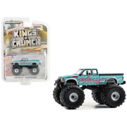 1990 GMC S-15 Monster Truck Light Blue "Playin' for Keeps" "Kings of Crunch" 1/64 Diecast Model Car