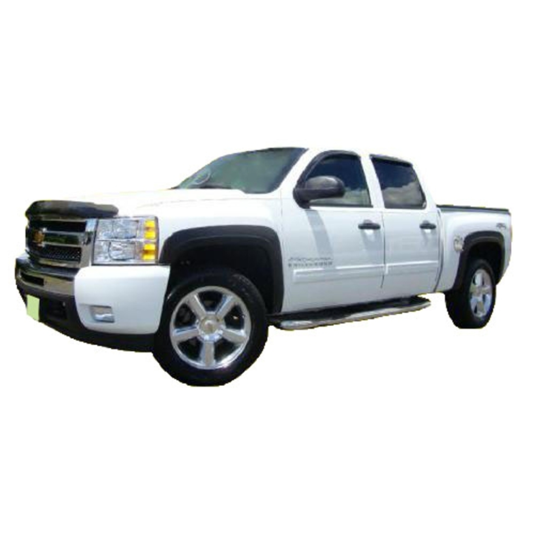 2007-2013 Chevrolet Silverado 1500 Fender Flares Short Bed (Smooth)