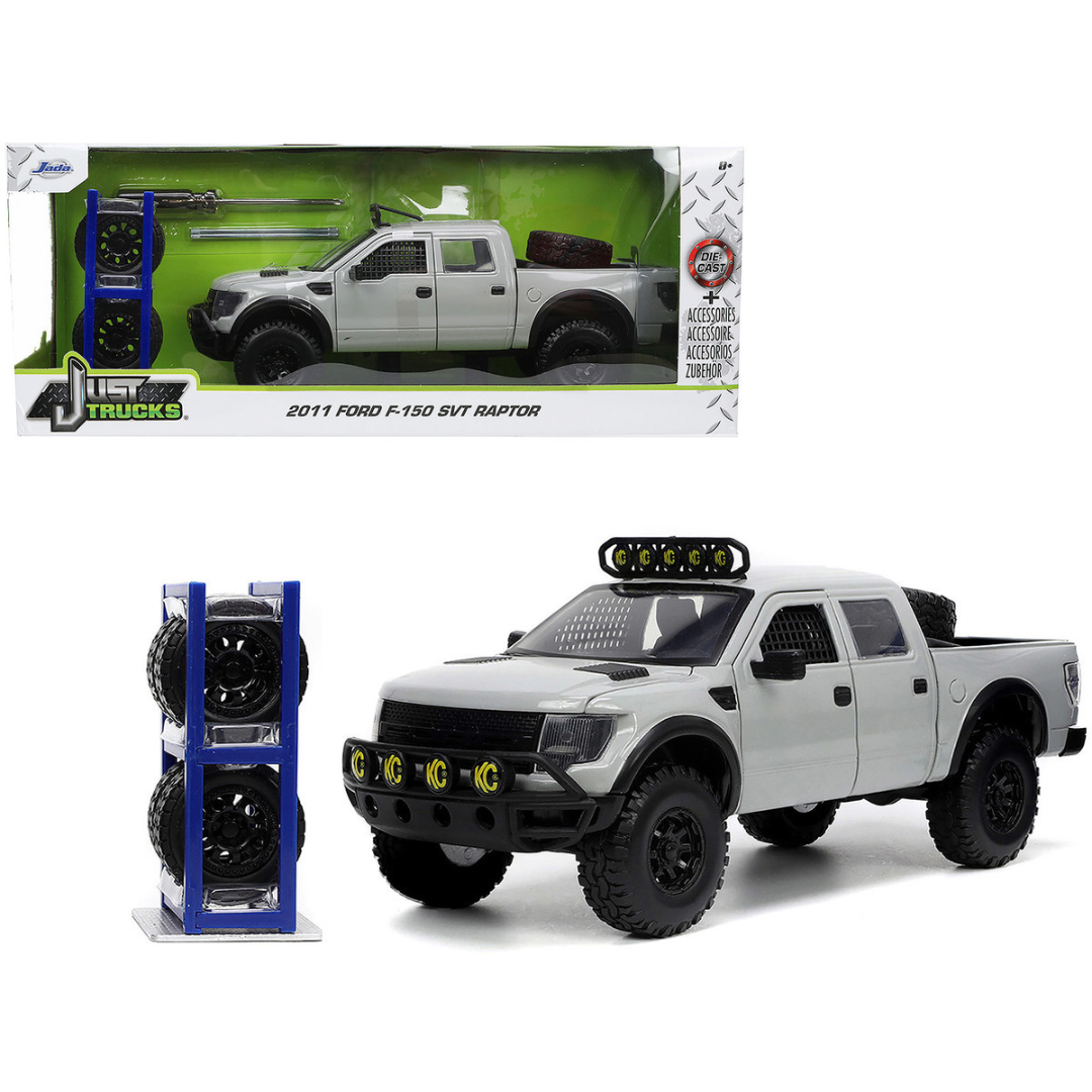 2011 Ford F-150 SVT Raptor Pickup Truck 1/24 Diecast Model Car