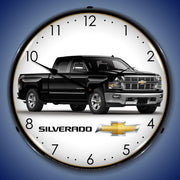 chevrolet-silverado-black-lighted-clock