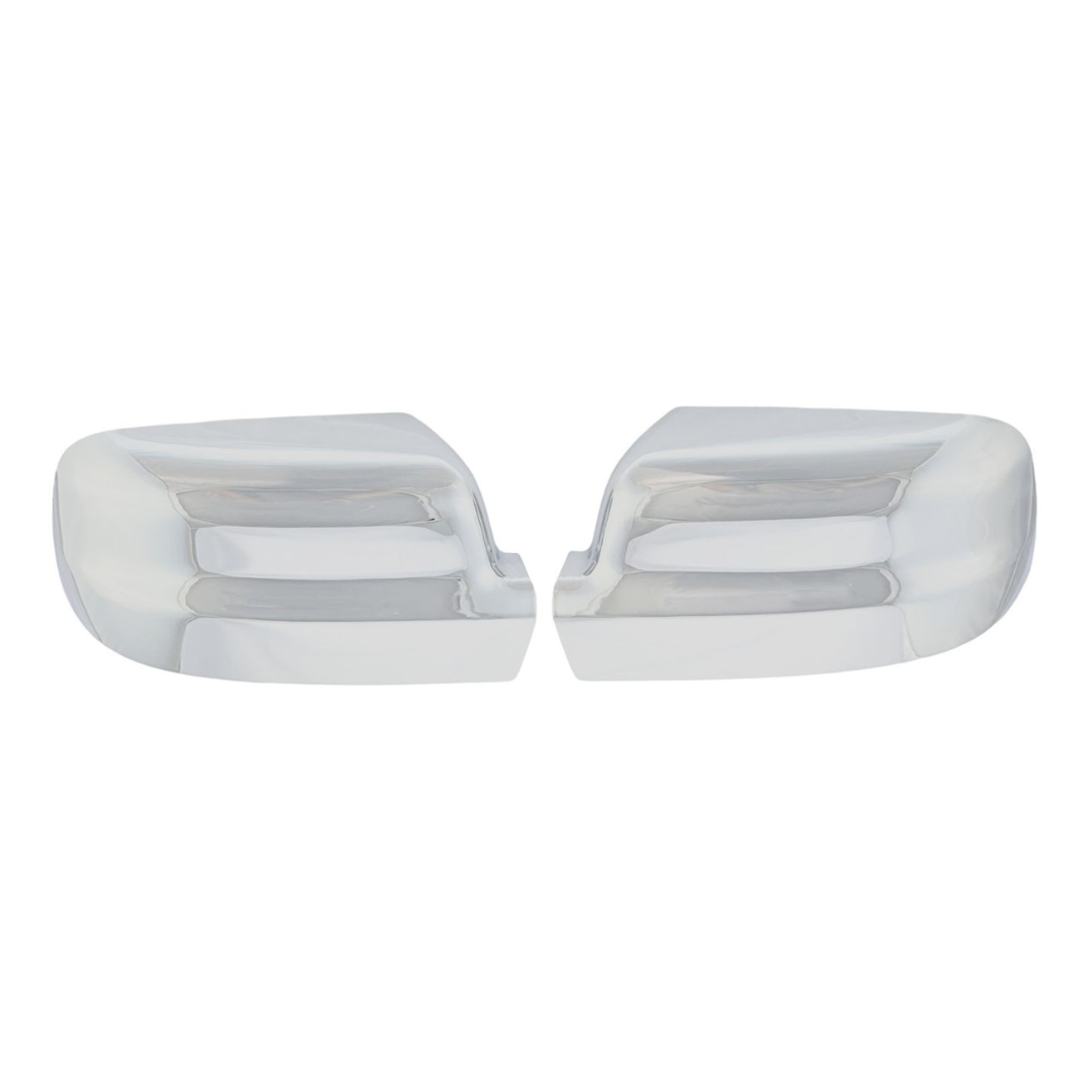 2019-2024 Ram 1500 (Not for Classic) 2 PCS No Turn Signal Top Chrome Tape-on Mirror Cover