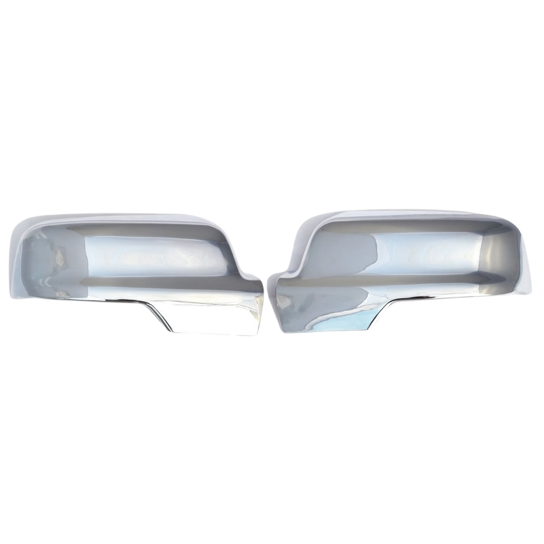 2019-2024 Ram 1500 (Not for Classic) 2 PCS With Turn Signal Top Chrome Tape-on Mirror Cover