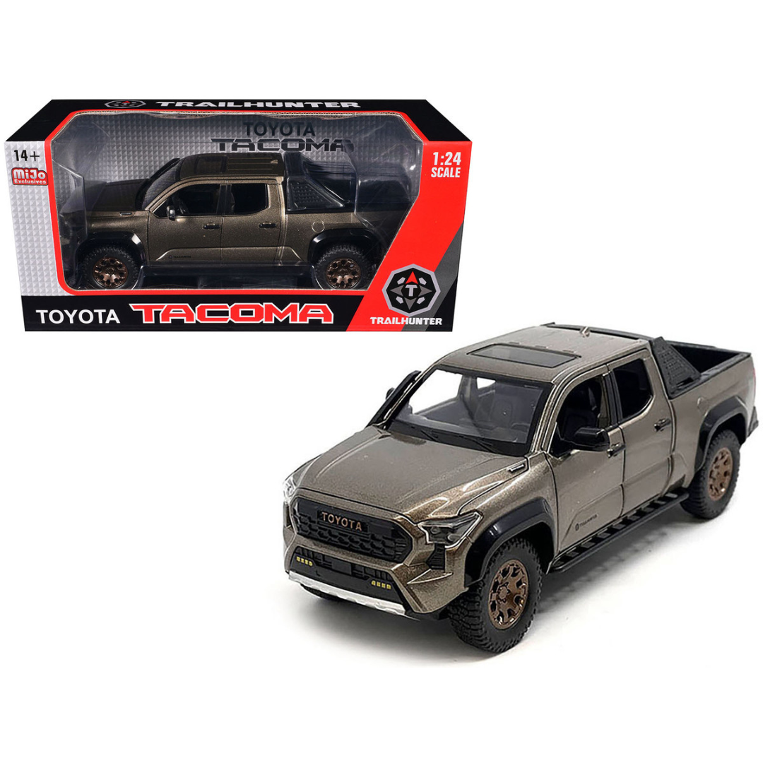 2024 Toyota Tacoma Trailhunter Edition Pickup Truck Bronze Metallic 1/24 Diecast Model Car