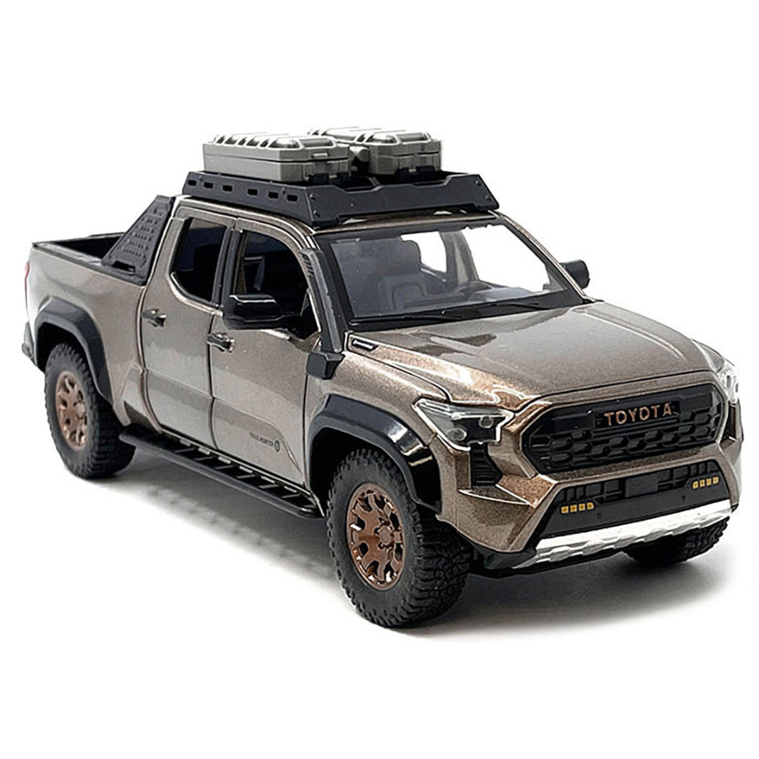 2024 Toyota Tacoma Trailhunter Edition Pickup Truck Bronze Metallic 1/24 Diecast Model Car