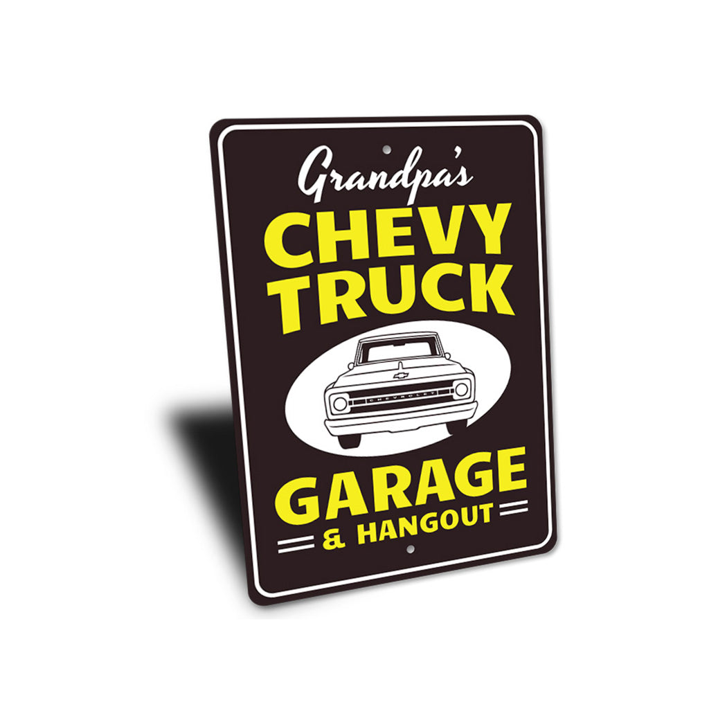 grandpas-chevy-garage-hangout-hangout-aluminum-sign