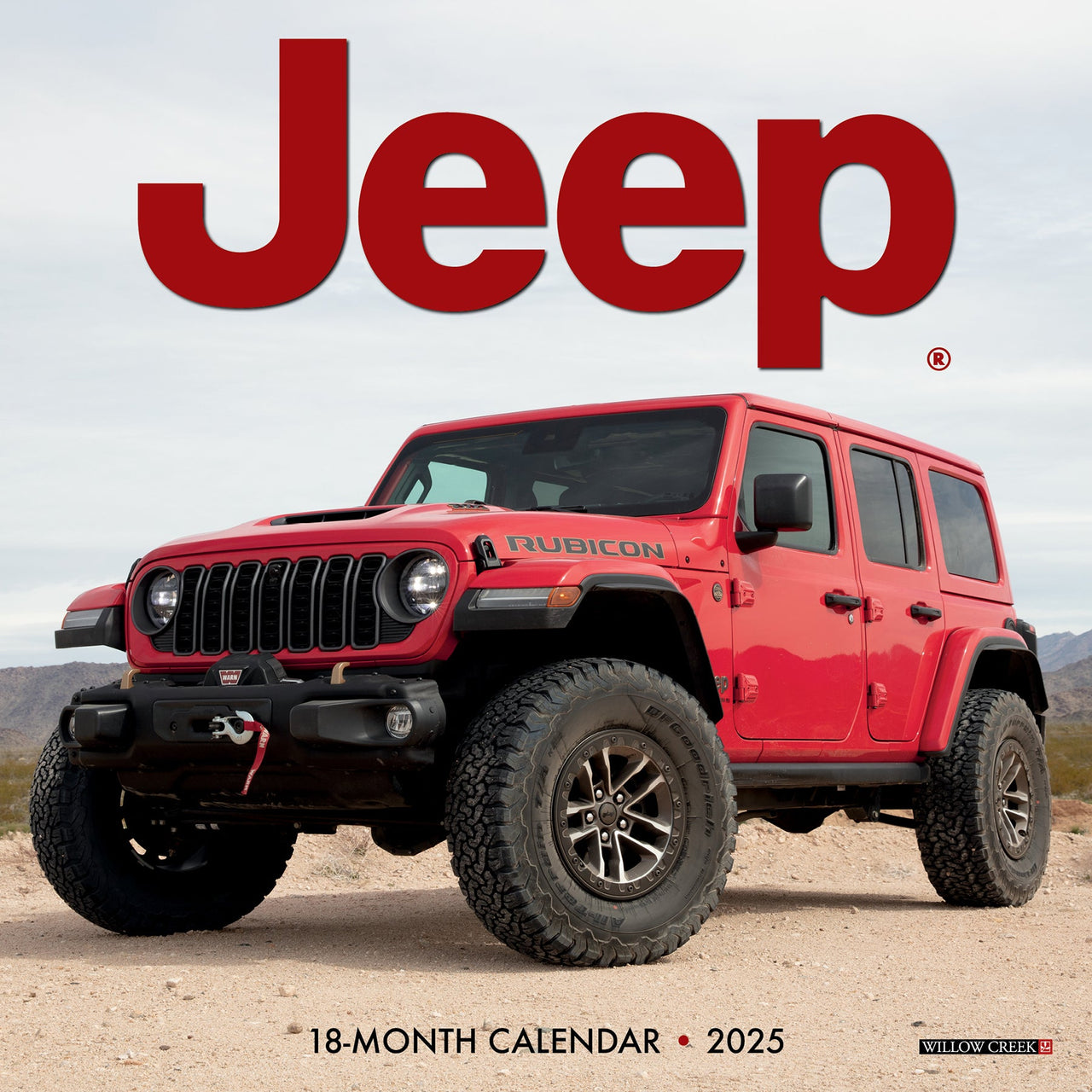 Jeep Mini Wall Calendar