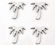 Palm Tree Emblems 4Pc | Stainless Steel, Choose Finish-ACC-172021-corvette-store-online