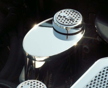 2003-2007 Hummer H2 - Master Cylinder Cover | Polished Stainless Steel-ACC-493006-corvette-store-online