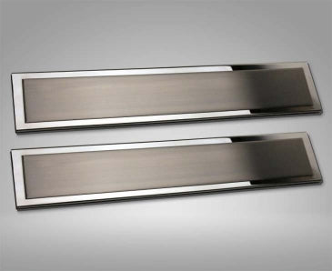 2010-2014 Ford F150/Raptor - Outer Rear Door Sills 2Pc | Brushed/Polished Stainless Steel-ACC-771024-corvette-store-online