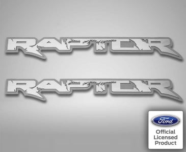 2010-2014 Ford Raptor - RAPTOR Deluxe Emblem(s) | Stainless Steel, Choose Finish & Size-ACC-771048-corvette-store-online