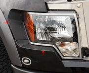 2010-2014 Ford Raptor - Carbon Fiber Headlight Trim 2Pc | Carbon Fiber Wrap-ACC-772003-corvette-store-online