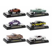 auto-thentics-6-piece-set-release-88-in-display-cases-limited-edition-1-64-diecast-model-cars