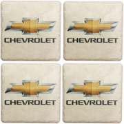 chevrolet-gold-bowtie-stone-coaster-bundle-set-of-4