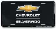 chevrolet-silverado-gold-bowtie-black-license-plate