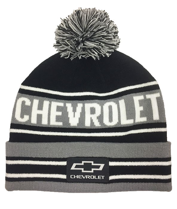 chevrolet-knit-beanie-w-pom