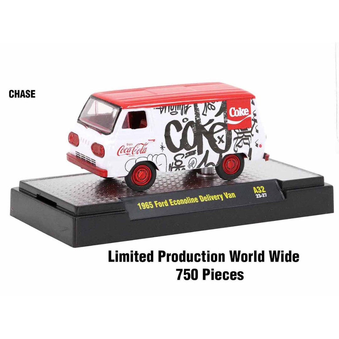 "Coca-Cola" Set of 3 pieces Limited Edition 1/64 Diecast Model Cars