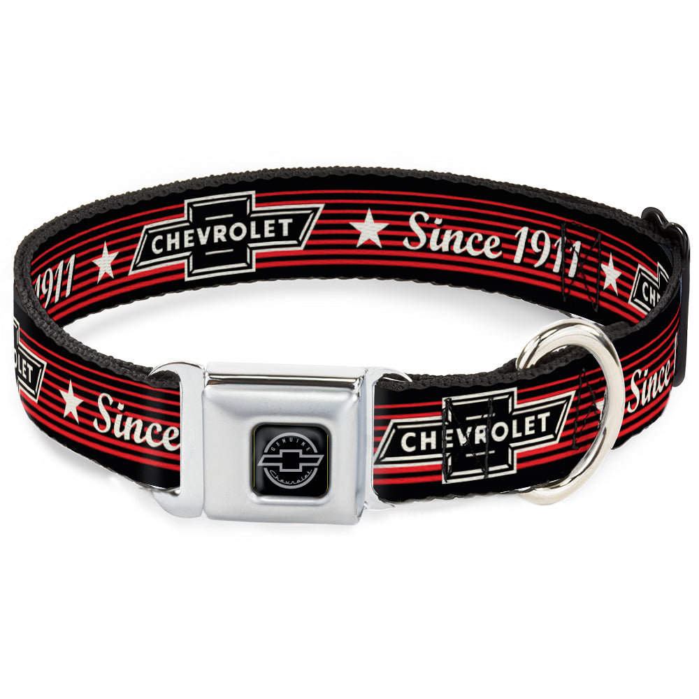 genuine-chevrolet-bowtie-full-color-black-silver-seatbelt-buckle-collar-vintage-chevrolet-bowtie-since-1911-stars-stripe-black-red-ivory