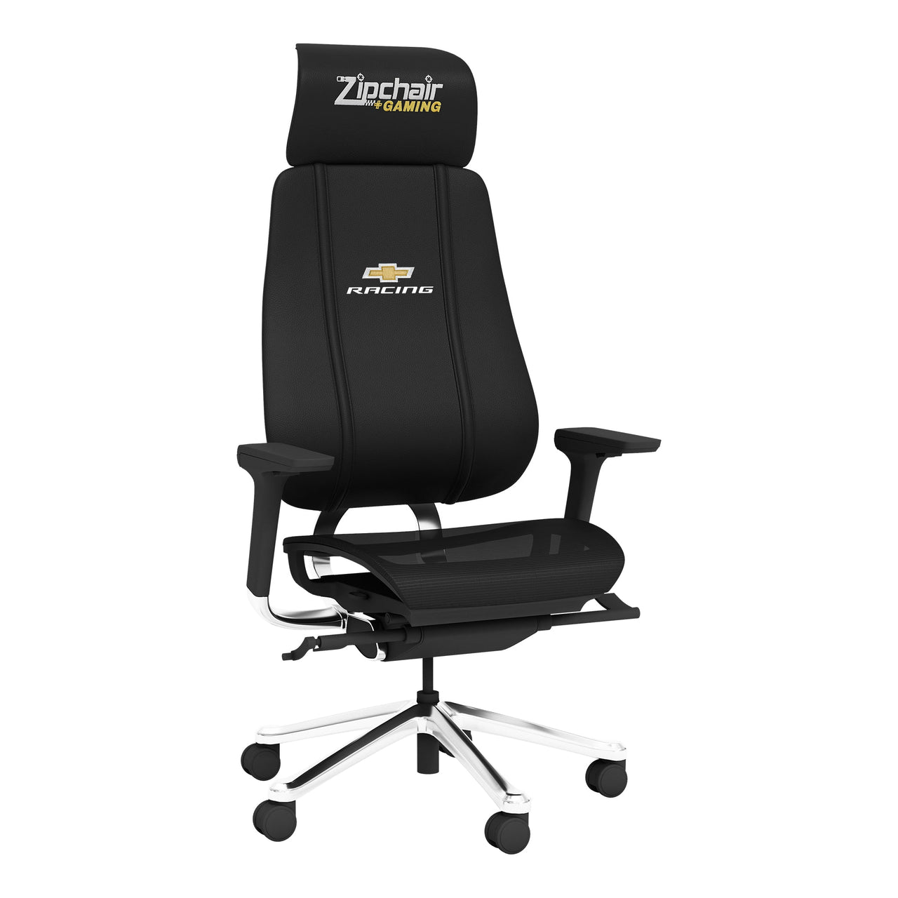 Phantomx Mesh Gaming Chair with Chevy Racing Logo