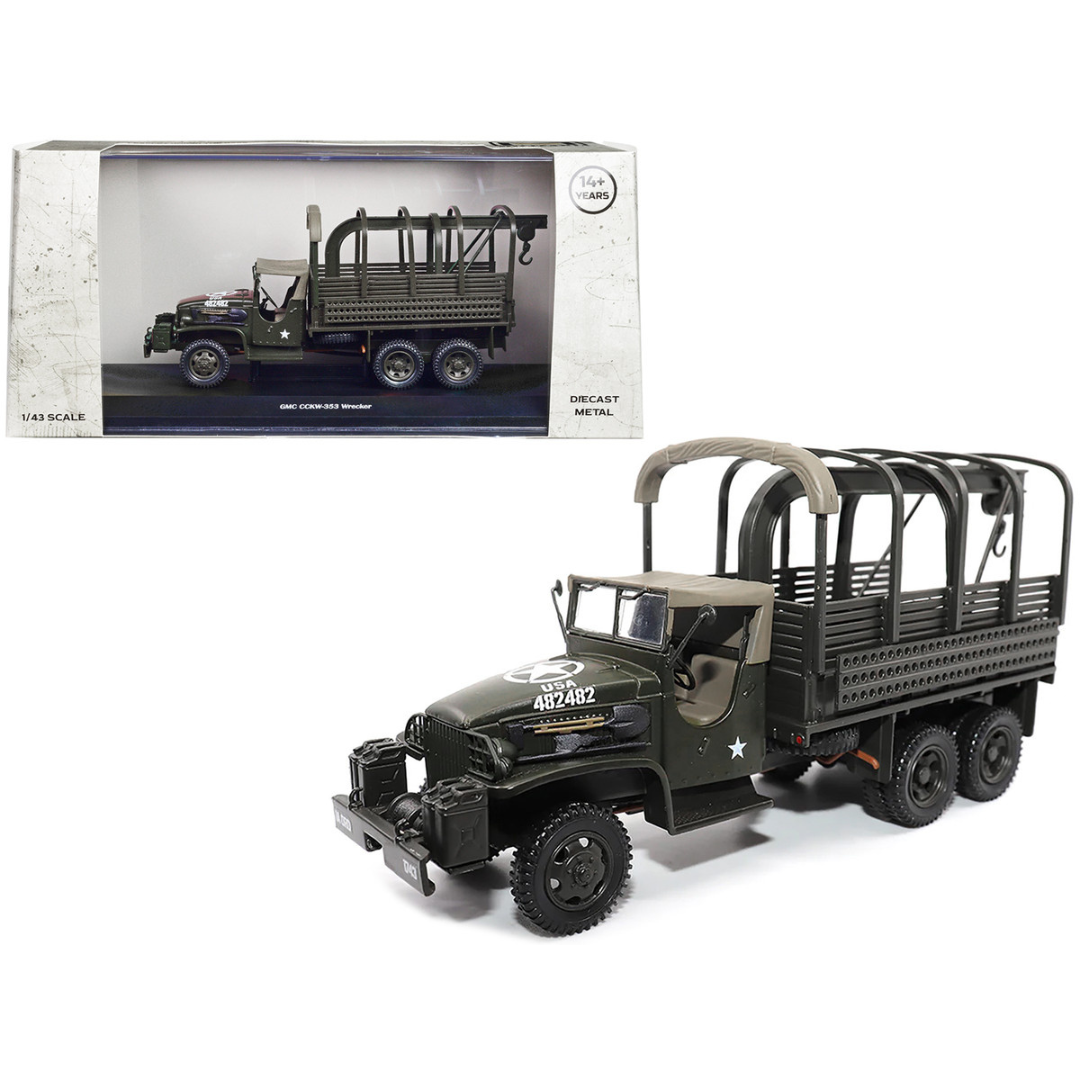 gmc-cckw353-wrecker-tow-truck-united-states-army-1-43-diecast-model-by-militaria-die-cast