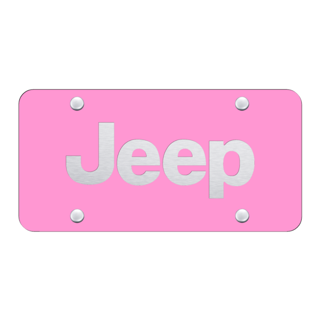 jeep-license-plate-laser-etched-pink