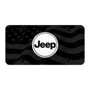 jeep-word-license-plate-uv-subdued-wave-flag