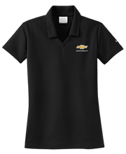 ladies-chevrolet-gold-bowtie-nike-golf-dri-fit-micro-pique-polo