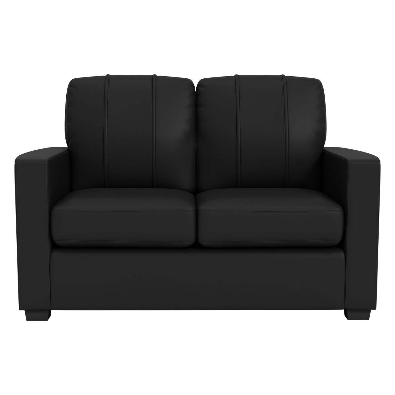 Silver Loveseat with Chevrolet Alternate Logo