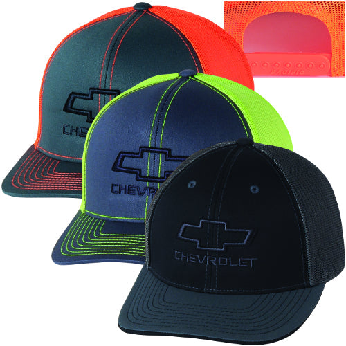 chevrolet-bowtie-neon-snapback-cap