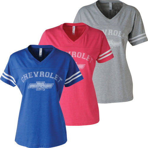 chevrolet-ladies-football-tee