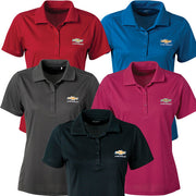 Ladies’ Chevrolet Gold Bowtie Ice Pique Polo - [Corvette Store Online]