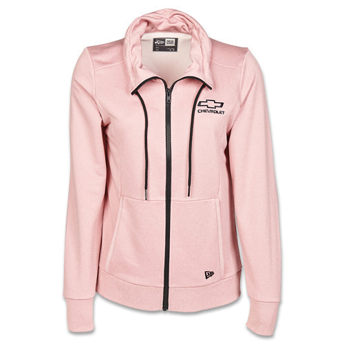 ladies-chevrolet-bowtie-terry-cowl-full-zip