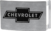 chevy-bowtie-rock-star-buckle-brushed-silver-black