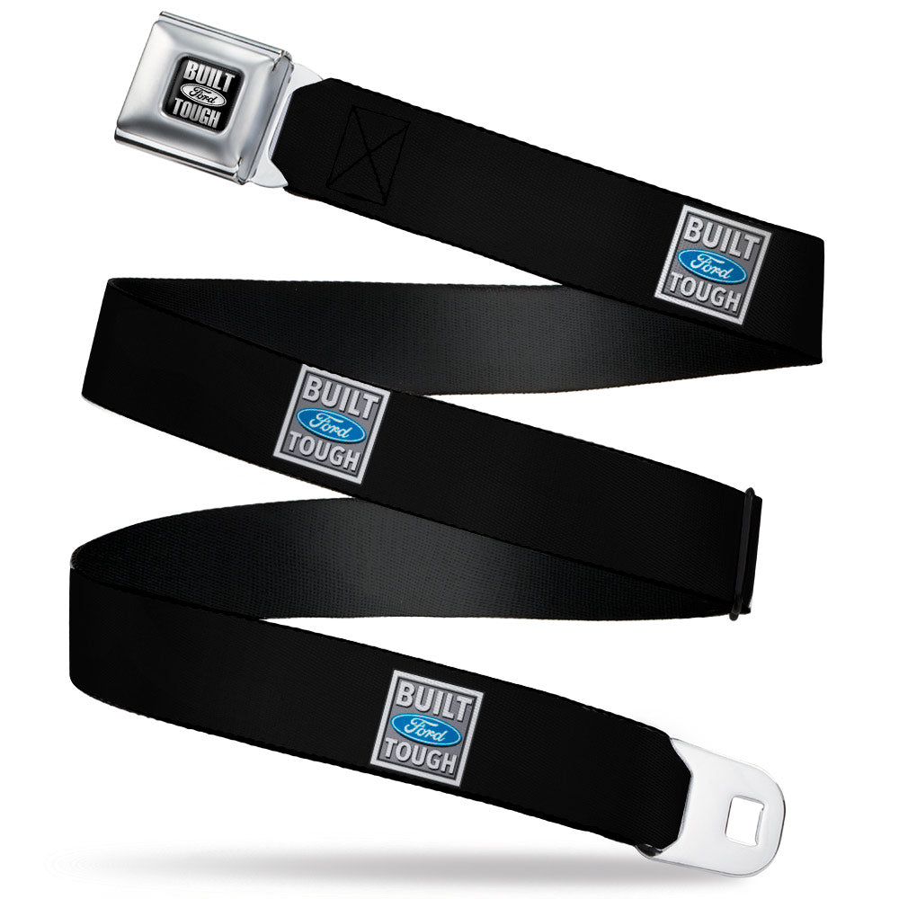 Built Ford Tough Seatbelt Belt - Built Ford Tough Logo REPEAT Webbing