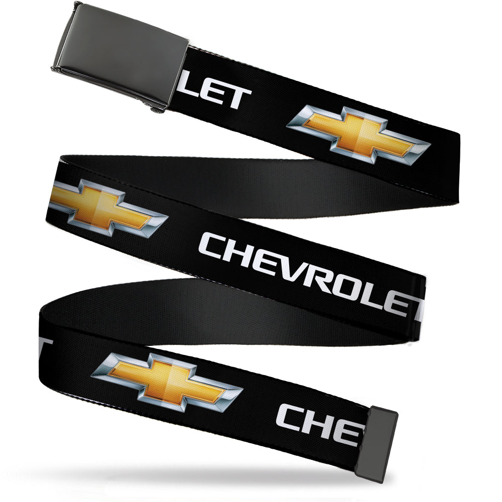 web-belt-blank-black-buckle-chevrolet-bowtie-black-gold-white-webbing