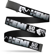 black-buckle-web-belt-hemi-426-elephant-logo-50-years-black-white-silver-fade-webbing