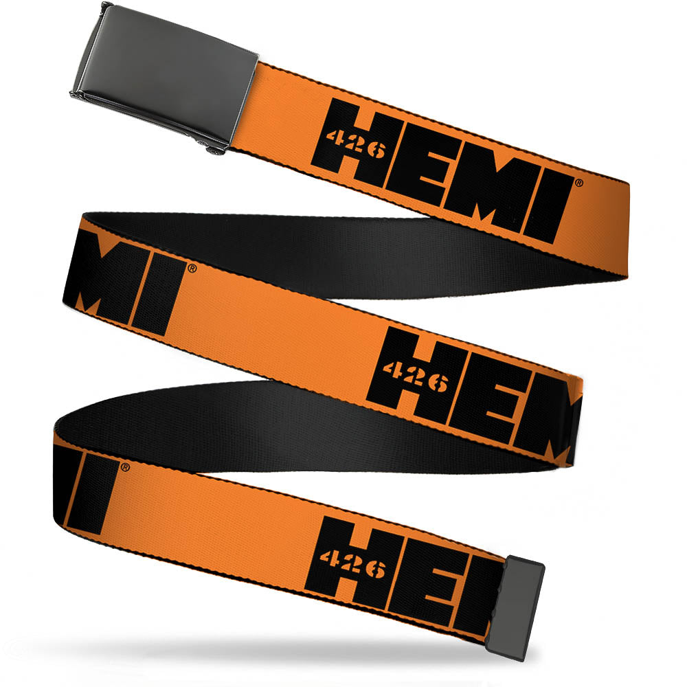 black-buckle-web-belt-hemi-426-logo-repeat-orange-black-webbing