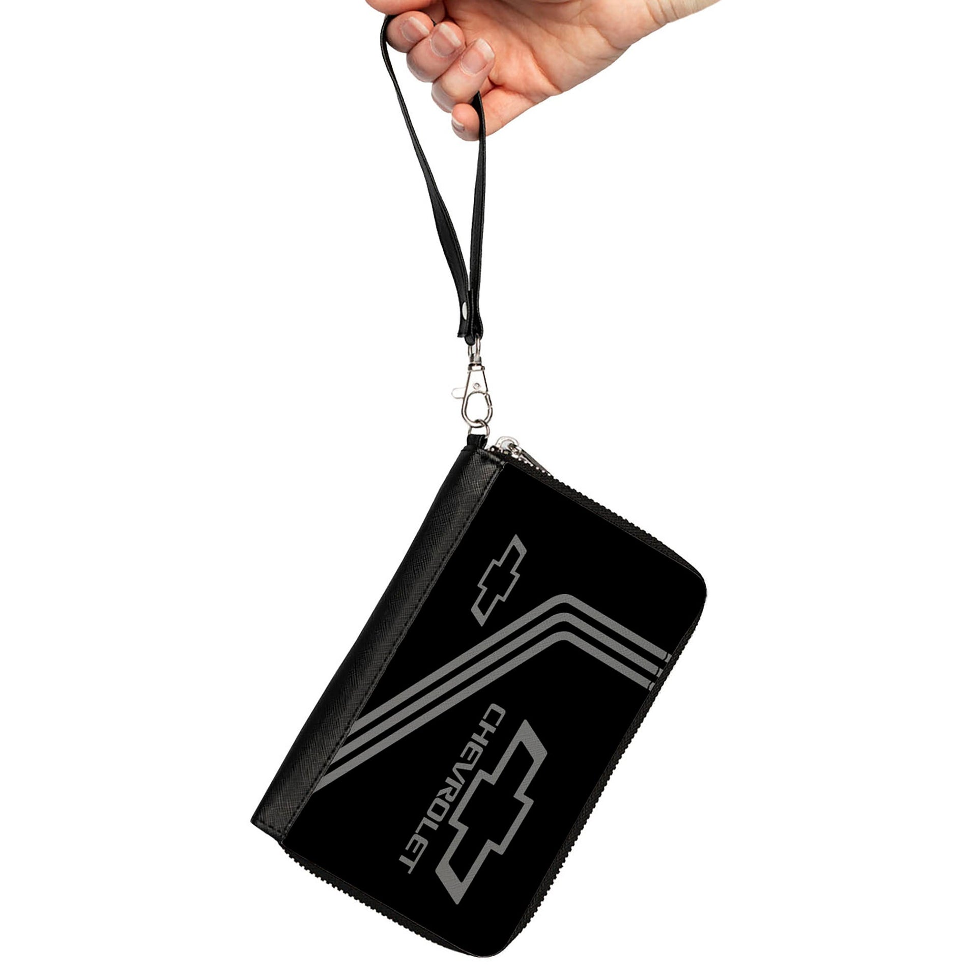 pu-zip-around-wallet-rectangle-chevrolet-bowtie-logo-and-stripes-black-gray