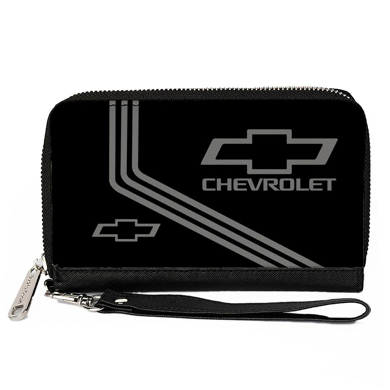 pu-zip-around-wallet-rectangle-chevrolet-bowtie-logo-and-stripes-black-gray