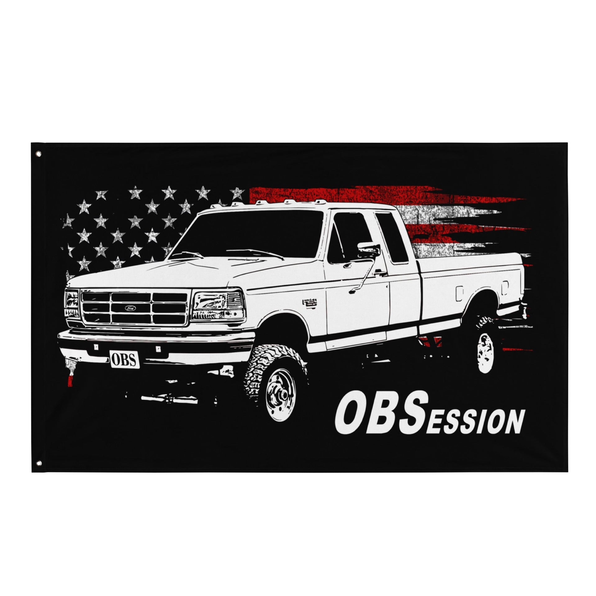 obs-extended-cab-truck-wall-flag-garage-decor-dorm-poster-man-cave-decoration