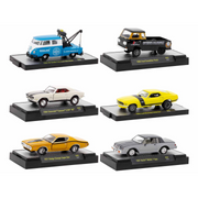 auto-thentics-6-piece-set-release-86-in-display-cases-limited-edition-1-64-diecast-model-cars