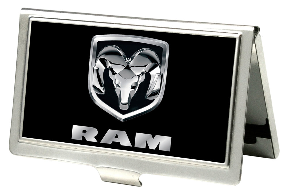 business-card-holder-small-ram-logo-fcg-black-silver