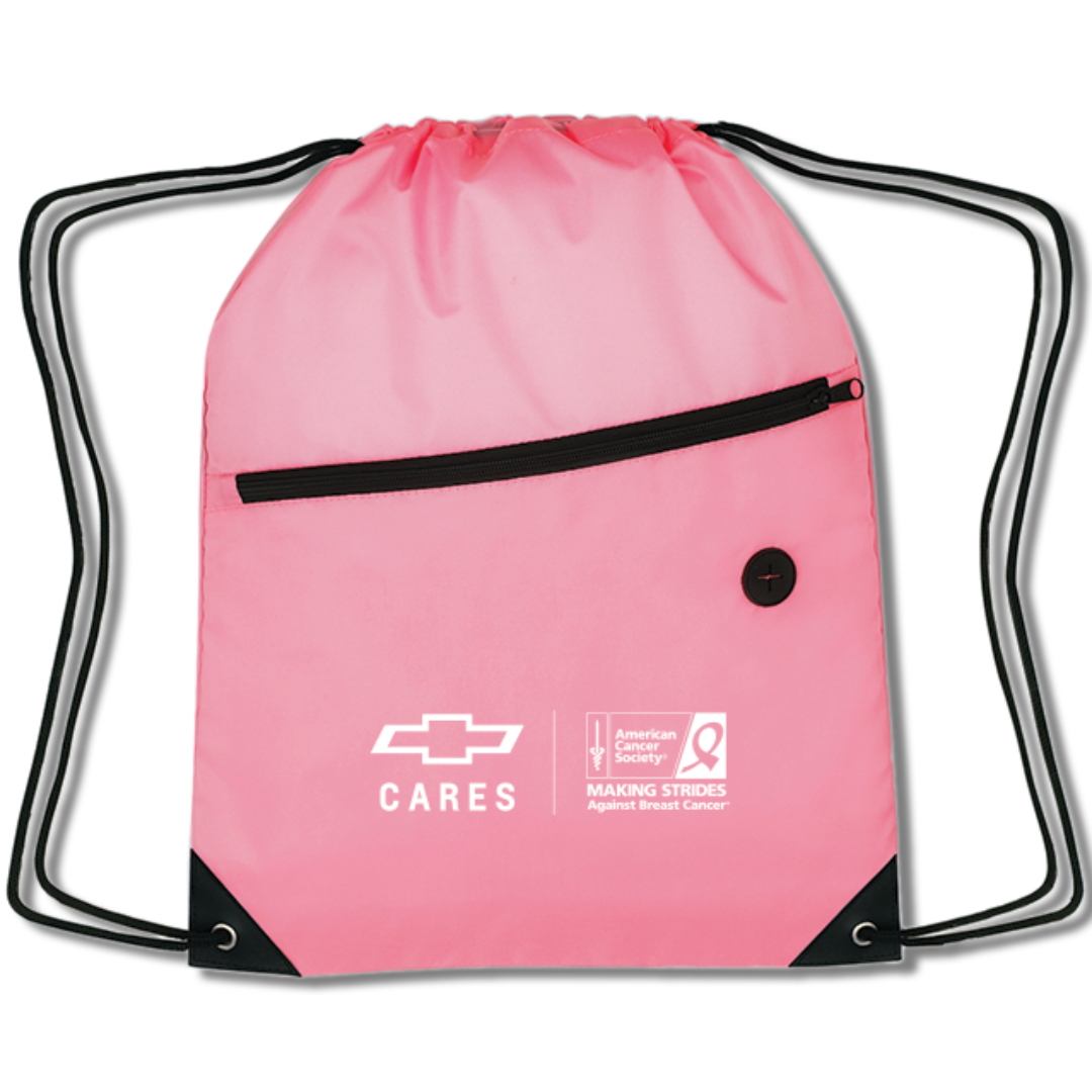 Pink Breast Cancer Awareness Nylon Backpack