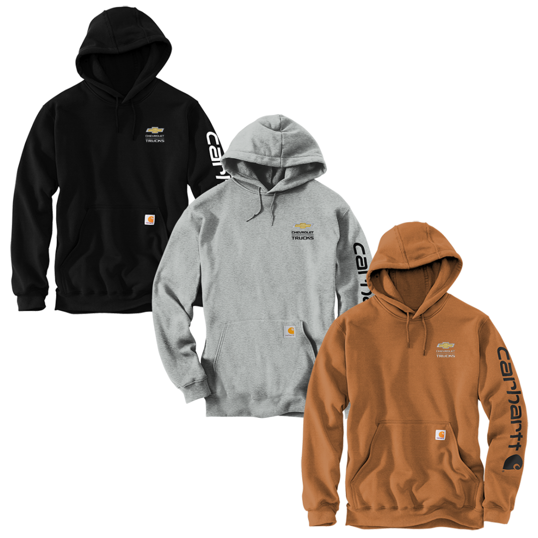 Chevy Trucks Bowtie Carhartt® Hooded Sweatshirt / Hoodie