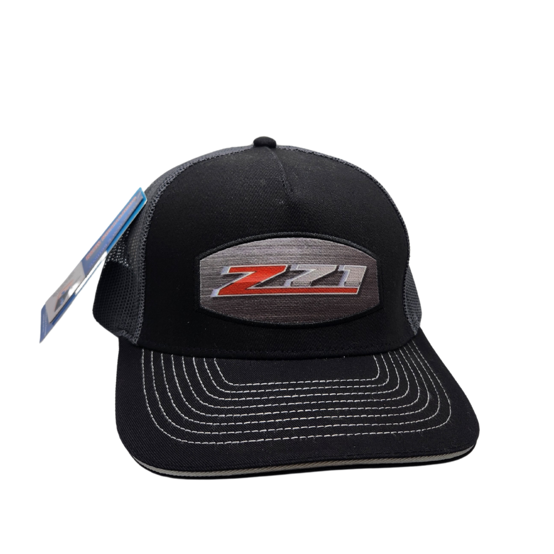 Chevy Z71 Black Trucker Hat