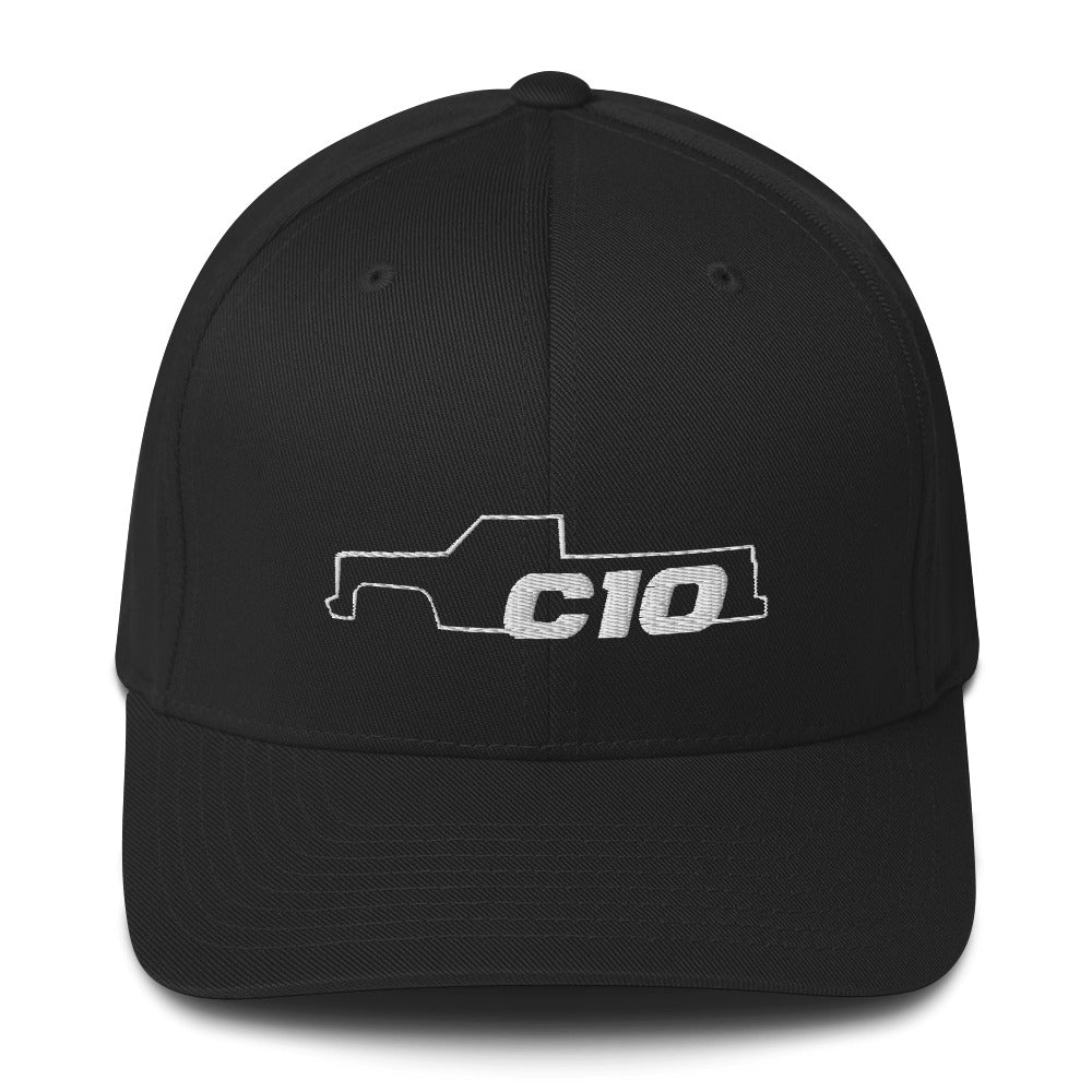 square-body-c10-truck-flexfit-hat