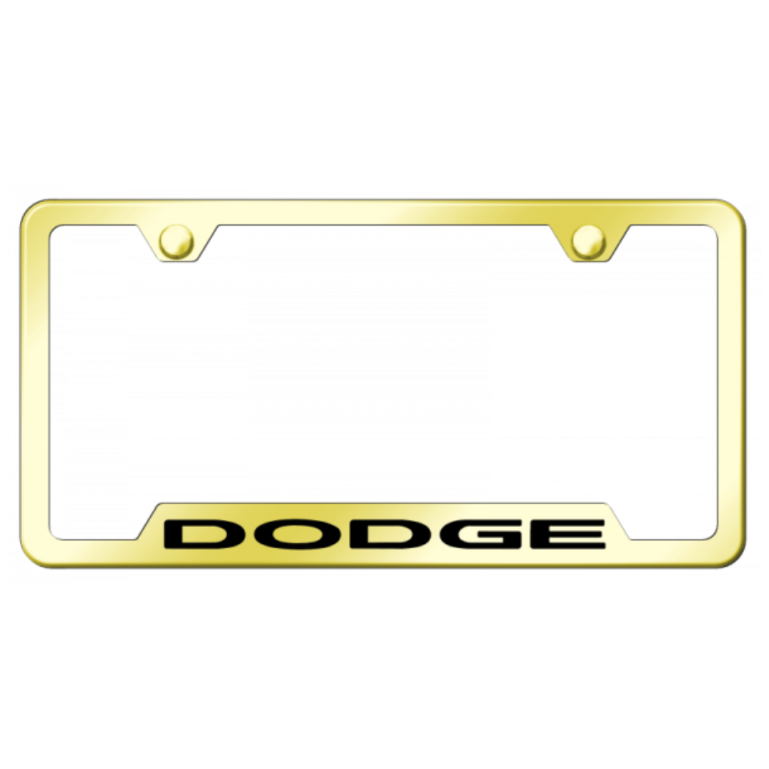 dodge-cut-out-frame-laser-etched-gold-14366-classic-auto-store-online